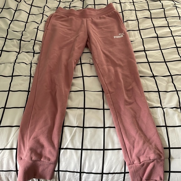 Puma women’s pink sweatpants size xxs - Picture 2 of 4